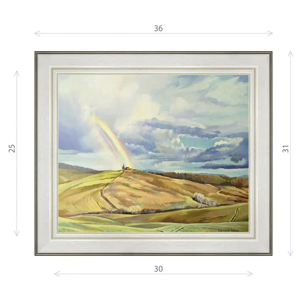 Фото Картина в раме Декор Депо Ксения Черномор "Долина Валь-д Орча" E20 31x36 см Фото Картина в раме Декор Депо Ксения Черномор "Долина Валь-д Орча" E20 31x36 см