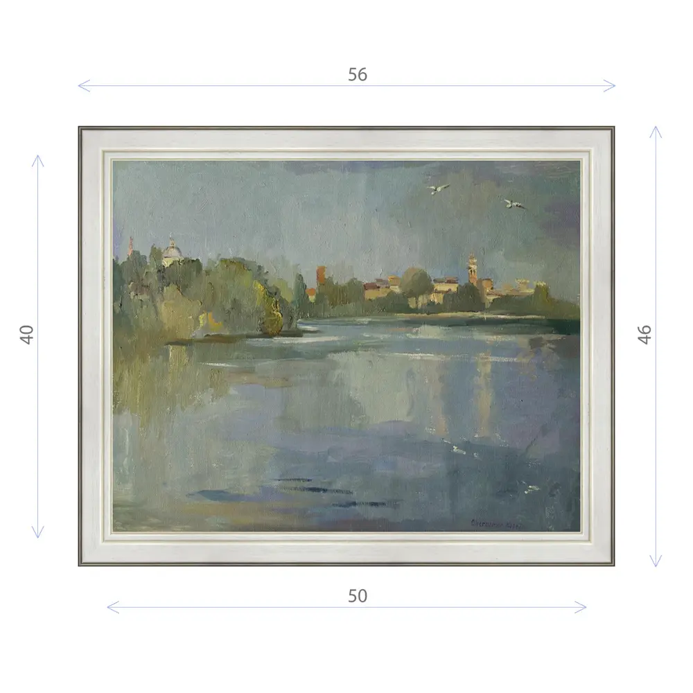 Фото Картина в раме Декор Депо Ксения Черномор "Мантуя" E20 46x56 см Фото Картина в раме Декор Депо Ксения Черномор "Мантуя" E20 46x56 см