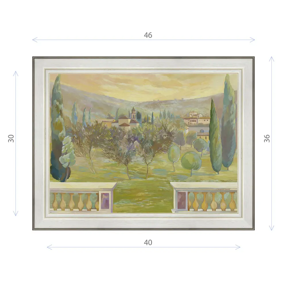 Фото Картина в раме Декор Депо Ксения Черномор "Верона" E20 36x46 см Фото Картина в раме Декор Депо Ксения Черномор "Верона" E20 36x46 см