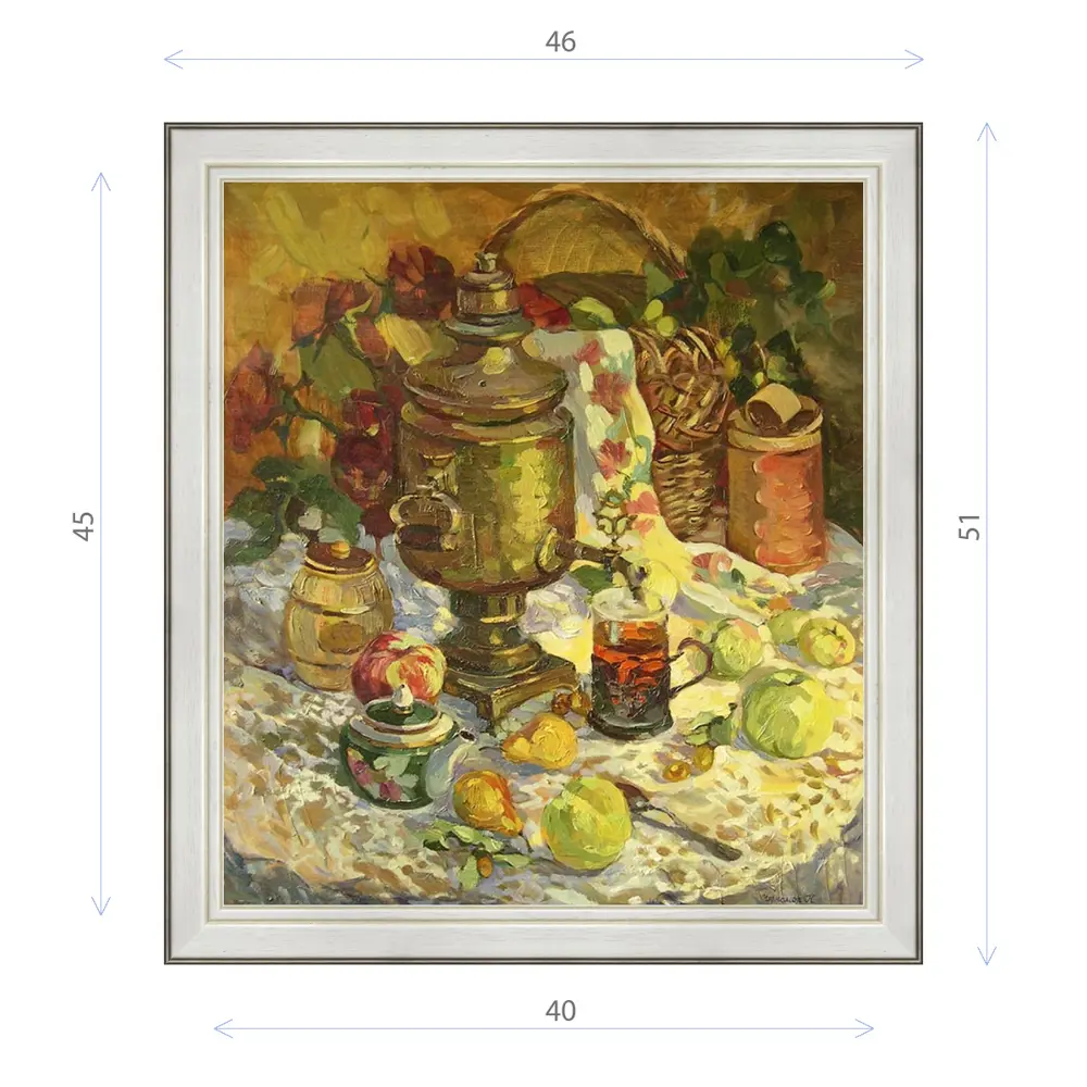 Фото Картина в раме Декор Депо Ксения Черномор В русских традициях E20 51x46 см Фото Картина в раме Декор Депо Ксения Черномор В русских традициях E20 51x46 см