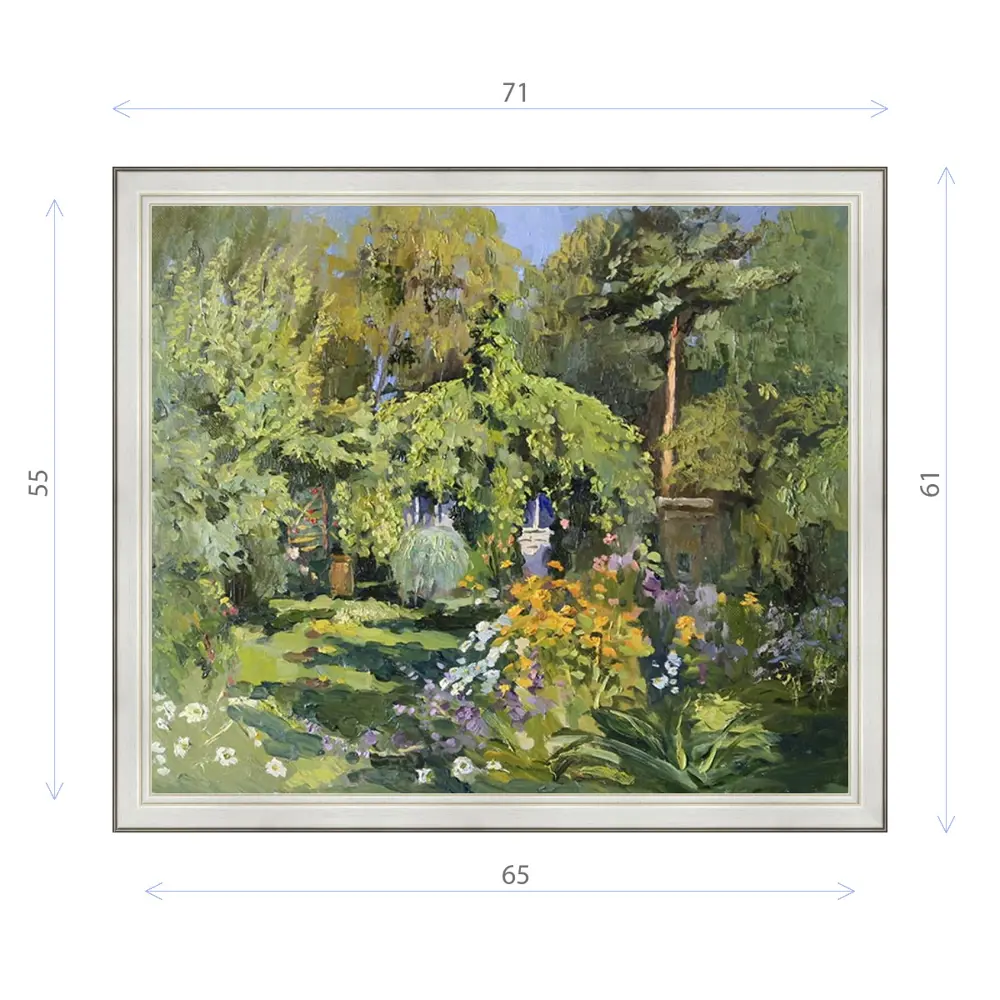 Фото Картина в раме Декор Депо Ксения Черномор "Родное место" E20 61x71 см Фото Картина в раме Декор Депо Ксения Черномор "Родное место" E20 61x71 см