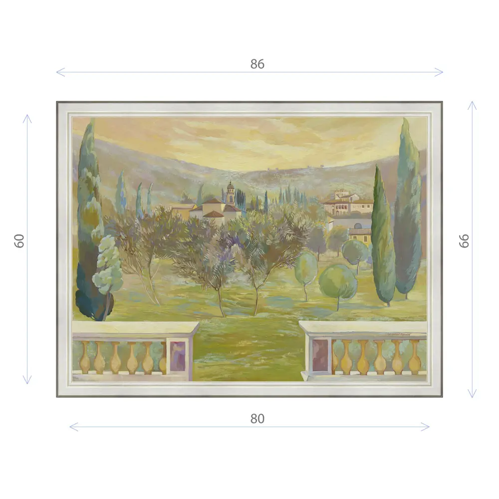 Фото Картина в раме Декор Депо Ксения Черномор "Верона" E20 66x86 см