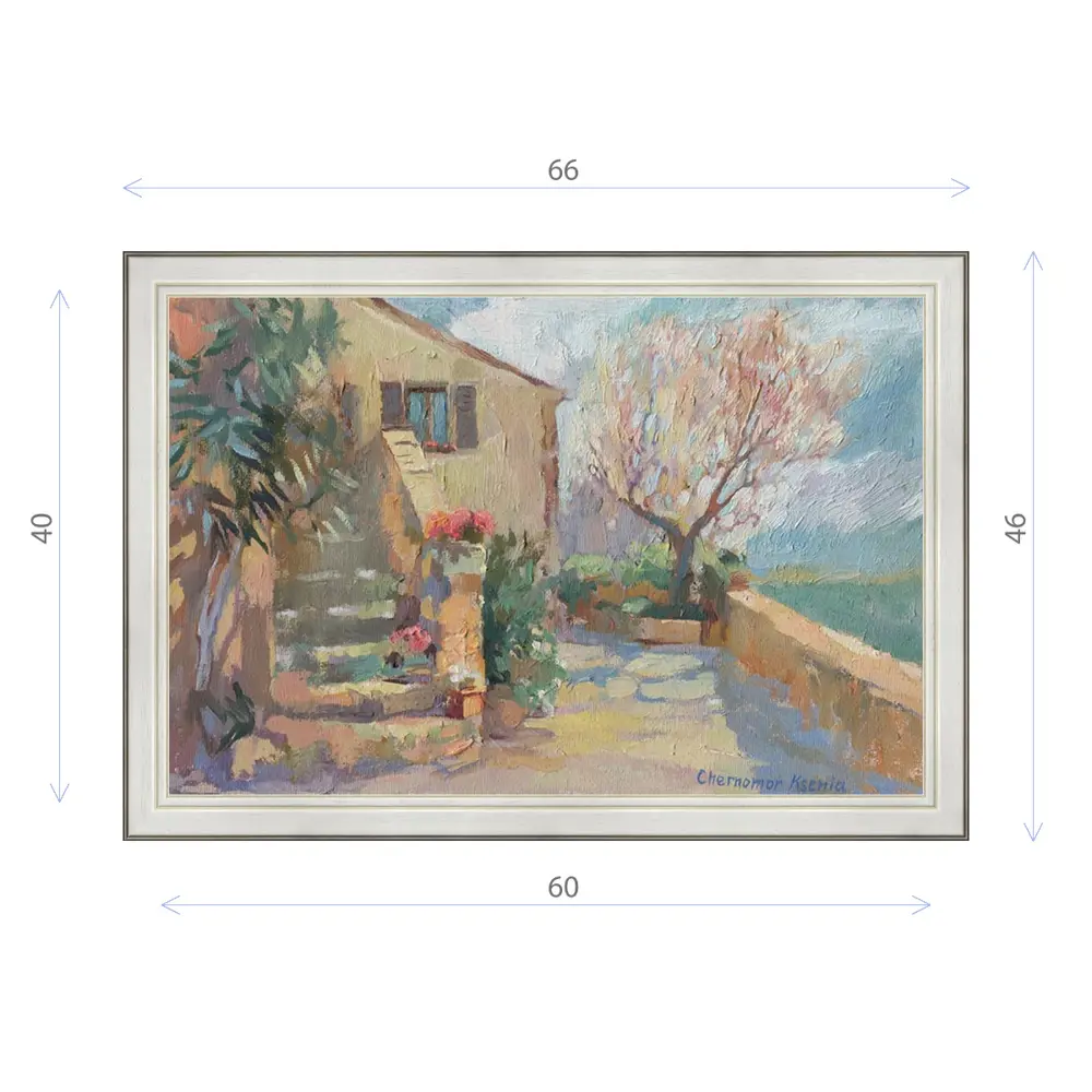 Фото Картина в раме Декор Депо Ксения Черномор "Пьенца" E20 46x66 см Фото Картина в раме Декор Депо Ксения Черномор "Пьенца" E20 46x66 см