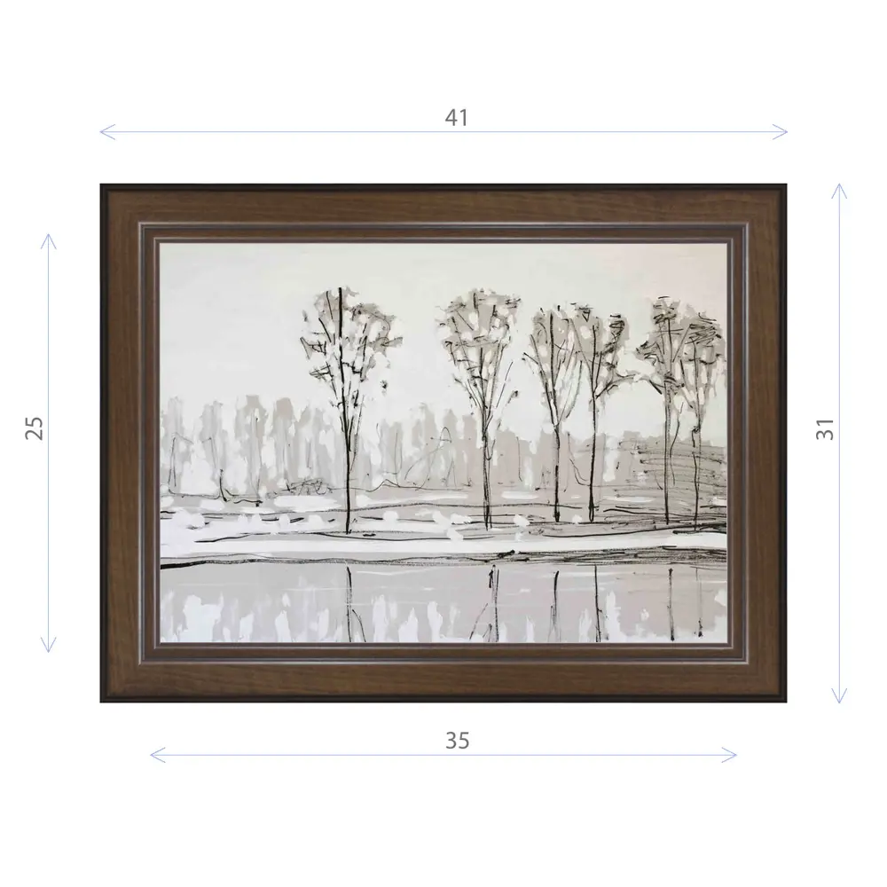 Фото Картина в раме Декор Депо Константин Малютин "У воды" E21 31x41 см Фото Картина в раме Декор Депо Константин Малютин "У воды" E21 31x41 см