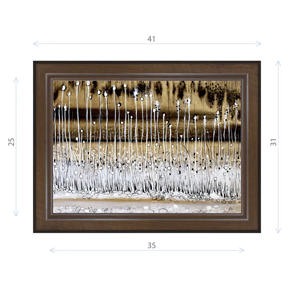 Фото Картина в раме Декор Депо Константин Малютин "Флора" E21 31x41 см Фото Картина в раме Декор Депо Константин Малютин "Флора" E21 31x41 см