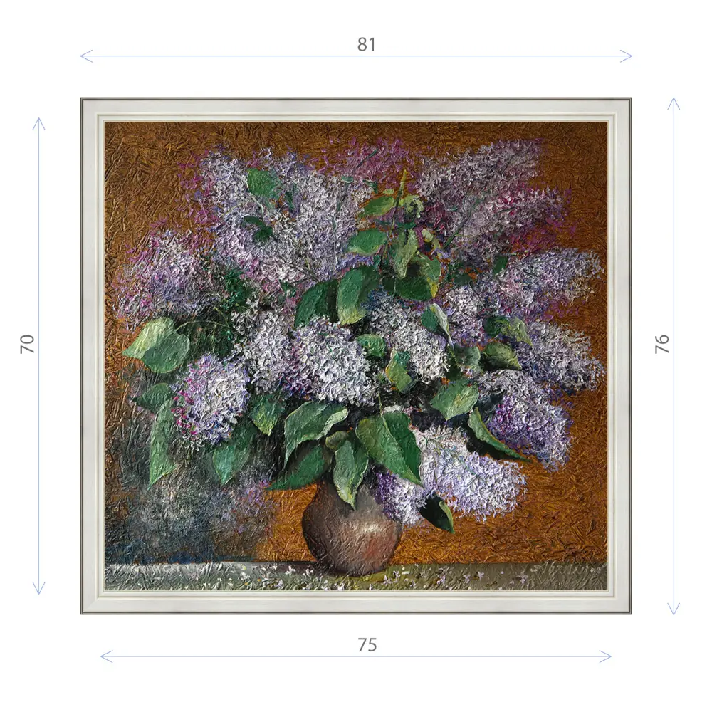 Фото Картина в раме Декор Депо Эдуард Абжинов "Московский май" E20 76x81 см Фото Картина в раме Декор Депо Эдуард Абжинов "Московский май" E20 76x81 см