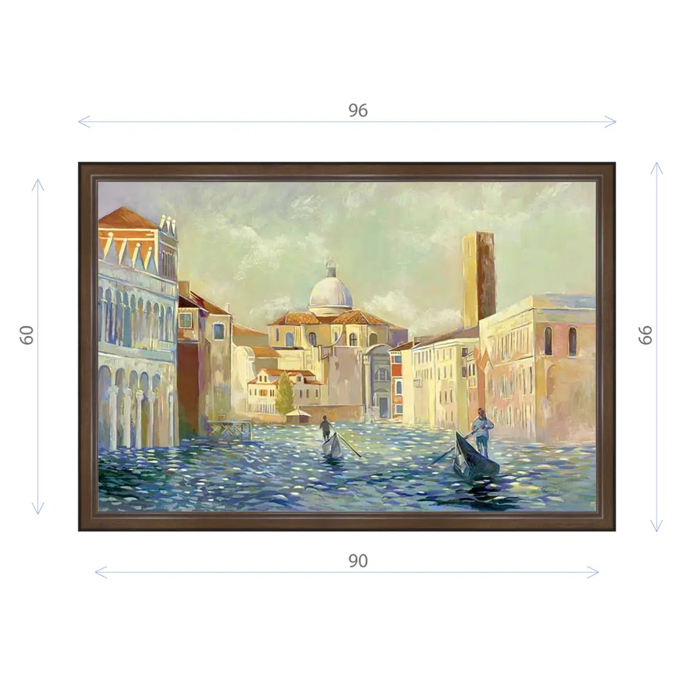 Фото Картина в раме Декор Депо Ксения Черномор "Венеция" E21 66x96 см Фото Картина в раме Декор Депо Ксения Черномор "Венеция" E21 66x96 см