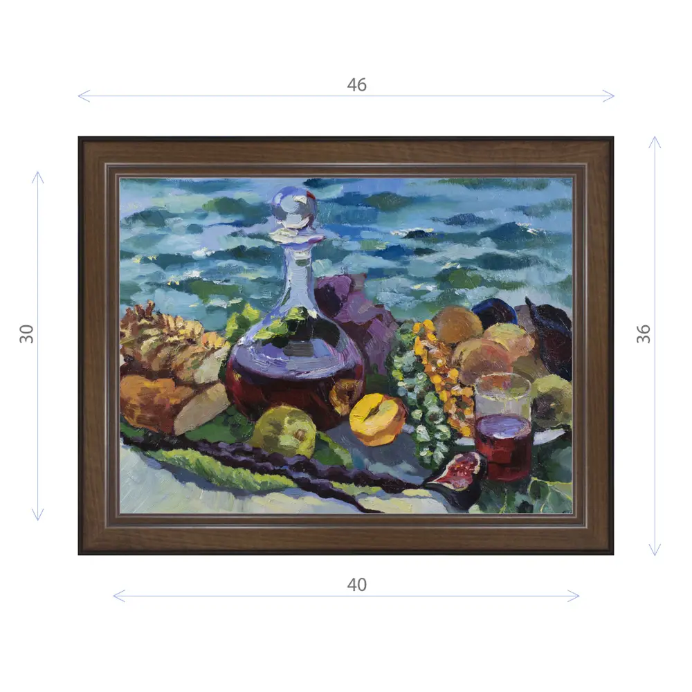 Фото Картина в раме Декор Депо Ксения Черномор "Морской бриз" E21 36x46 см Фото Картина в раме Декор Депо Ксения Черномор "Морской бриз" E21 36x46 см