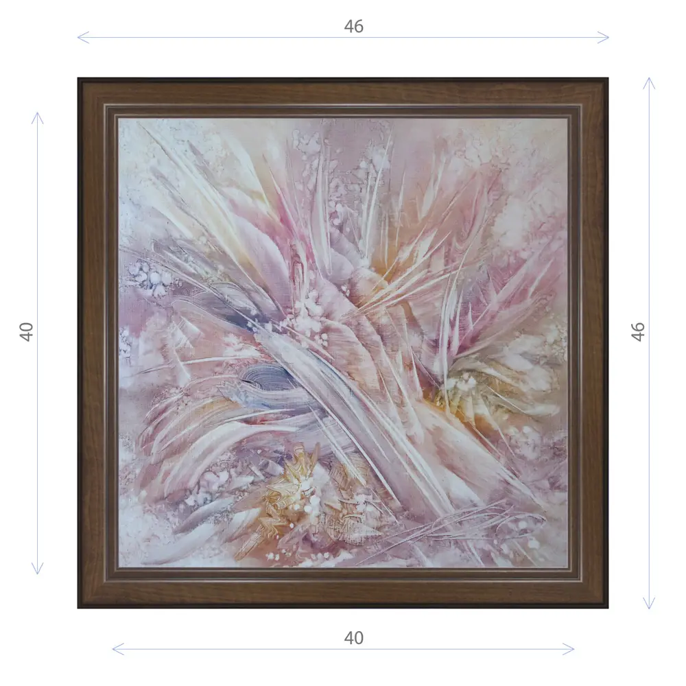 Фото Картина в раме Декор Депо Михаил Харитонов Зимний коктейль E21 46x46 см Фото Картина в раме Декор Депо Михаил Харитонов Зимний коктейль E21 46x46 см