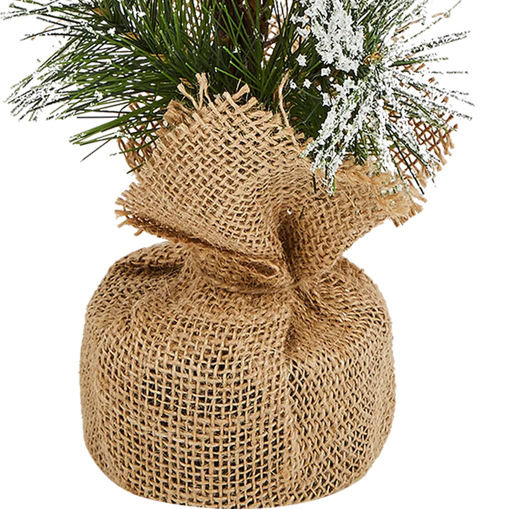 Фото 4 Ель новогодняя искусственная в мешке h40 см Фото 4 Ель новогодняя искусственная в мешке h40 см