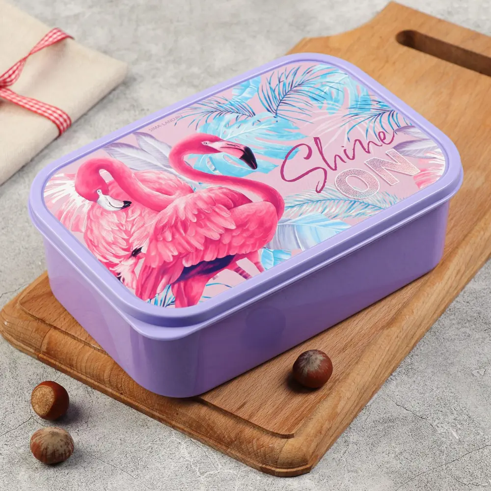 Фото Ланч-бокс «Shine on» 1.2 л Foodvibes полипропилен цвет сиреневый Фото Ланч-бокс «Shine on» 1.2 л Foodvibes полипропилен цвет сиреневый