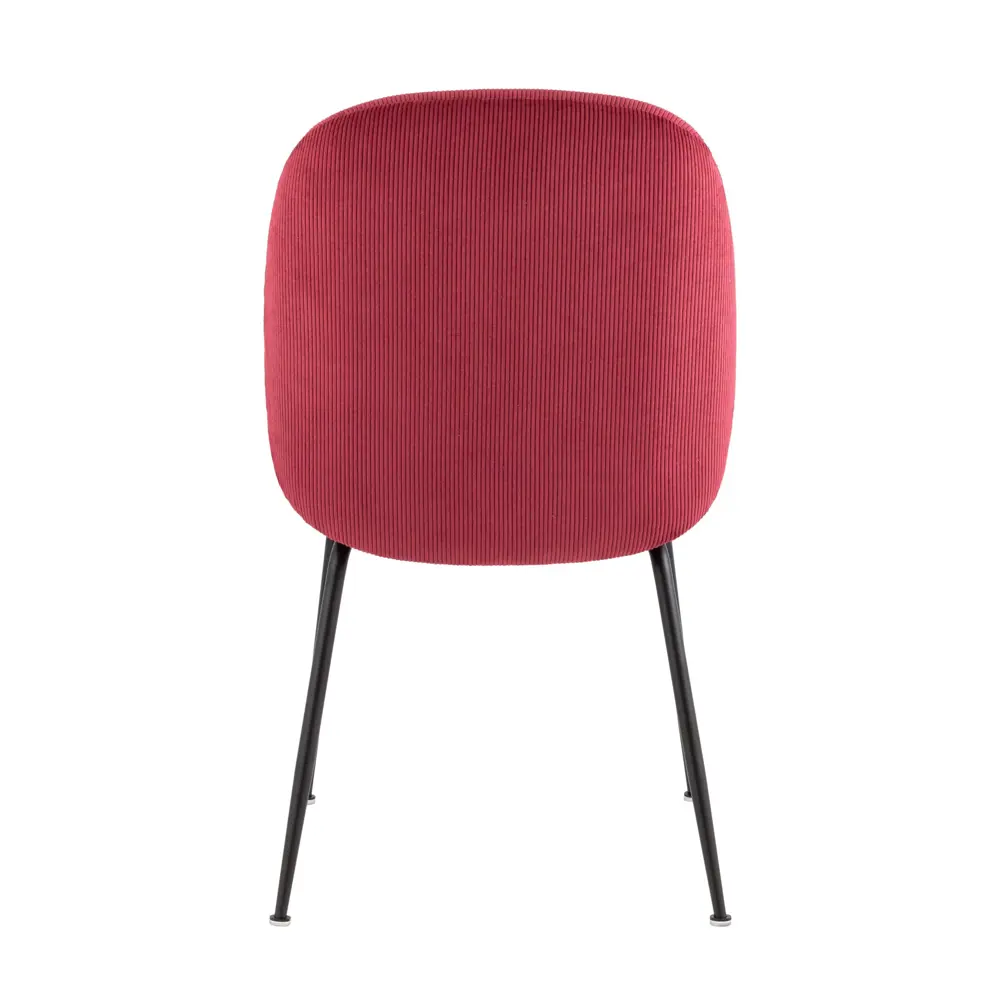 Фото 6 Кухонный стул Stool group Турин 84x62x48 см велюр цвет красный/черный Фото 6 Кухонный стул Stool group Турин 84x62x48 см велюр цвет красный/черный