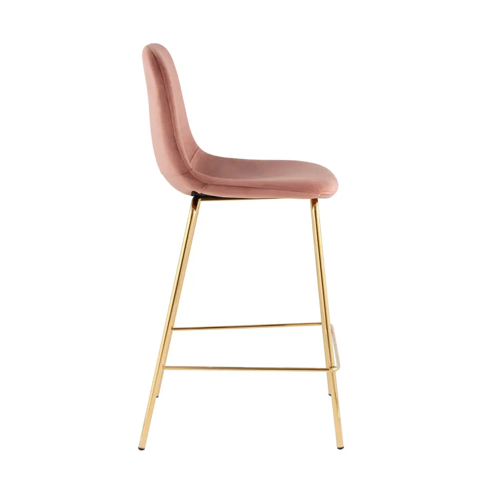 Фото 4 Полубарный стул Stool group Валенсия sn 42x91x46 см цвет розовый/золотой Фото 4 Полубарный стул Stool group Валенсия sn 42x91x46 см цвет розовый/золотой