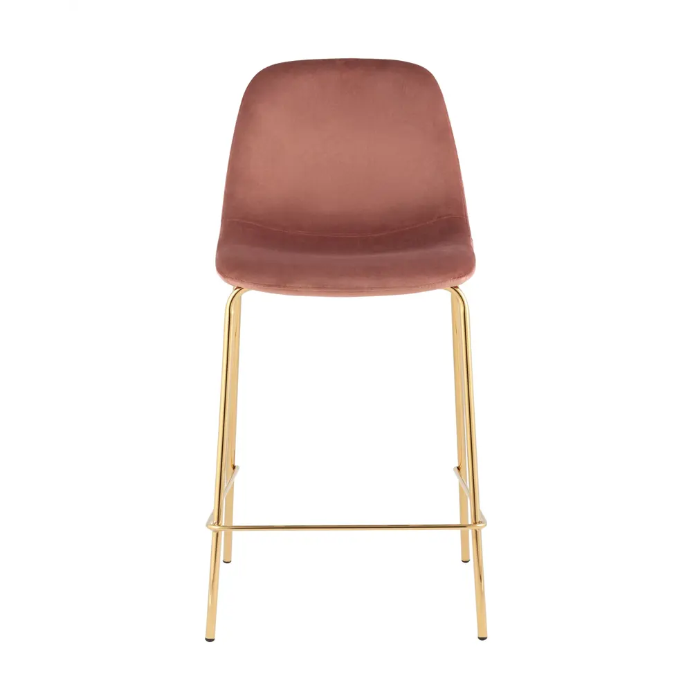 Фото 5 Полубарный стул Stool group Валенсия sn 42x91x46 см цвет розовый/золотой Фото 5 Полубарный стул Stool group Валенсия sn 42x91x46 см цвет розовый/золотой