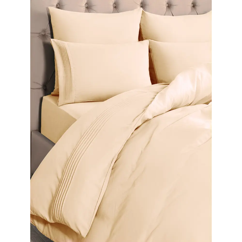 Фото 4 Комплект постельного белья Sleep iX Миоко pva942002 двуспальный, бамбук, белый Фото 4 Комплект постельного белья Sleep iX Миоко pva942002 двуспальный, бамбук, белый