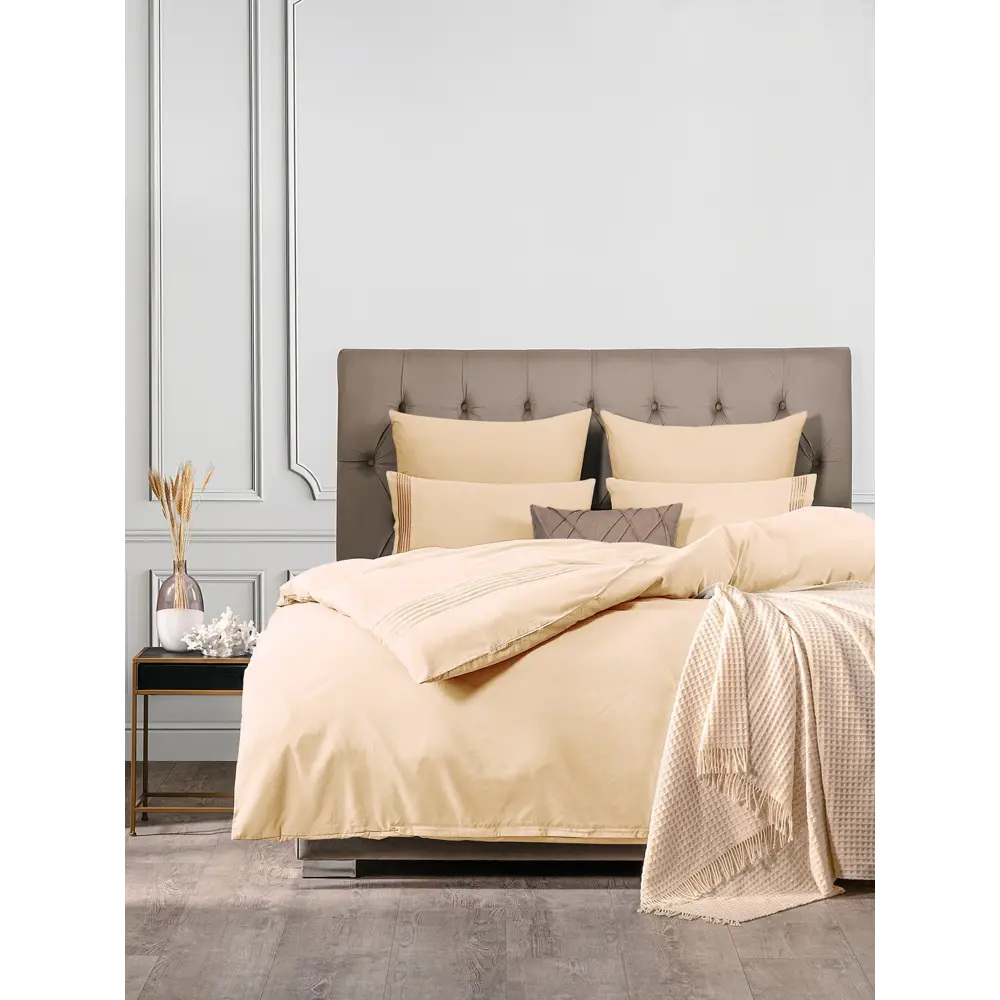 Фото 2 Комплект постельного белья Sleep iX Миоко pva942002 двуспальный, бамбук, белый Фото 2 Комплект постельного белья Sleep iX Миоко pva942002 двуспальный, бамбук, белый