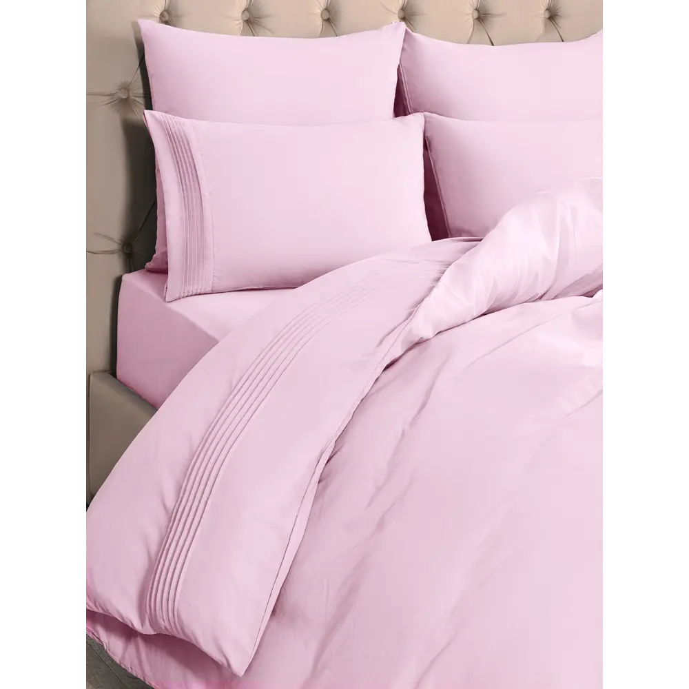 Фото 4 Комплект постельного белья Sleep iX Миоко pva942036 полутораспальный, бамбук, розовый Фото 4 Комплект постельного белья Sleep iX Миоко pva942036 полутораспальный, бамбук, розовый