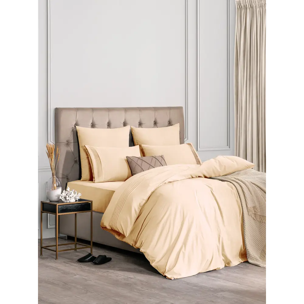 Фото 3 Комплект постельного белья Sleep iX pva942003 евро, бамбук, белый Фото 3 Комплект постельного белья Sleep iX pva942003 евро, бамбук, белый