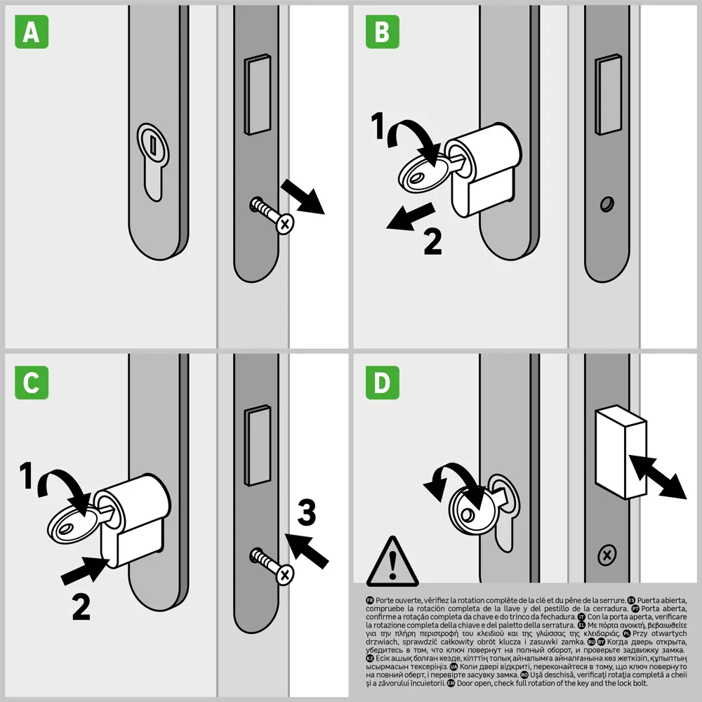 Фото 6 Цилиндр Standers TTBL1-3535, 35x35 мм, ключ/ключ, цвет латунь Фото 6 Цилиндр Standers TTBL1-3535, 35x35 мм, ключ/ключ, цвет латунь