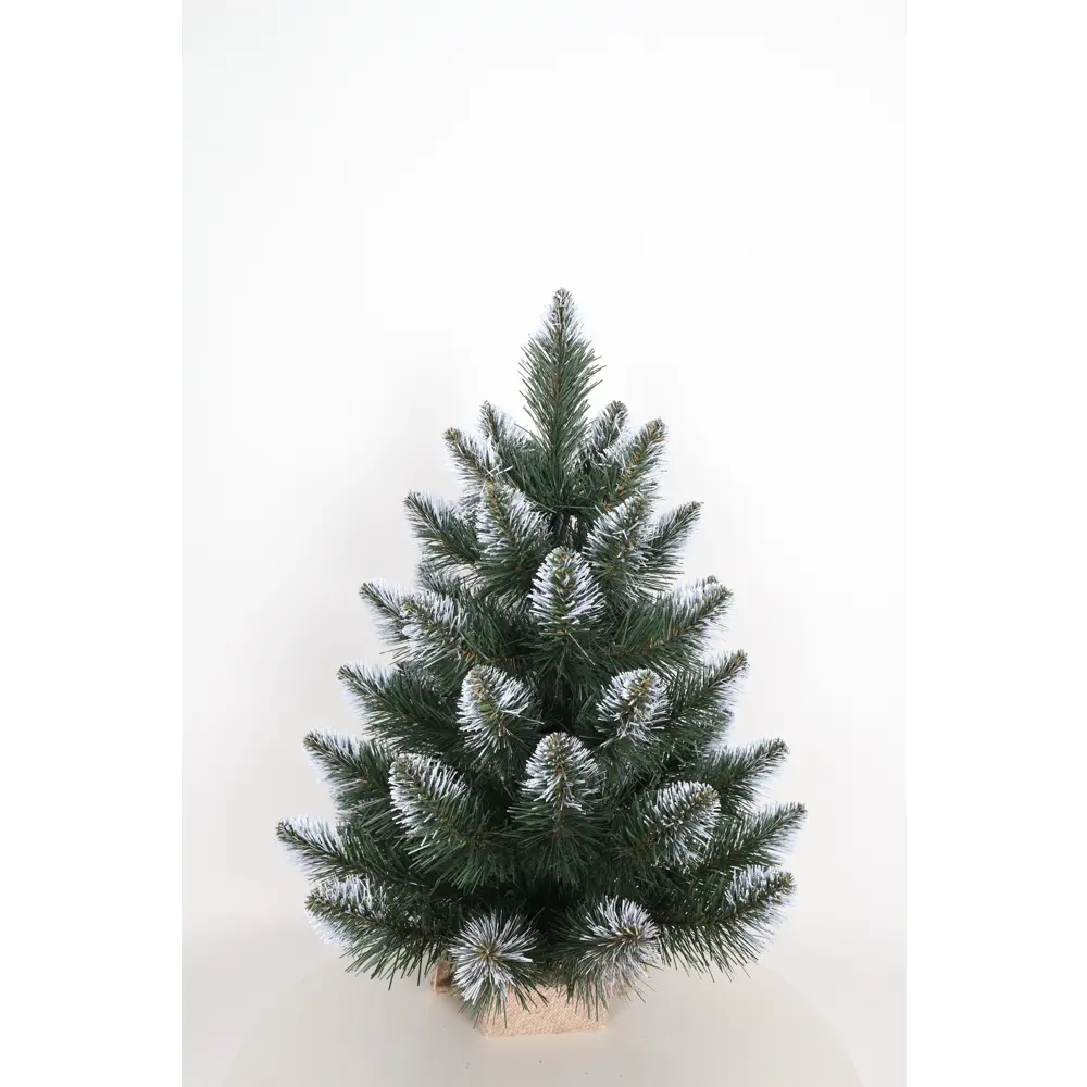 Фото 5 Ель искусственная Кавказская 60см с белыми кончиками