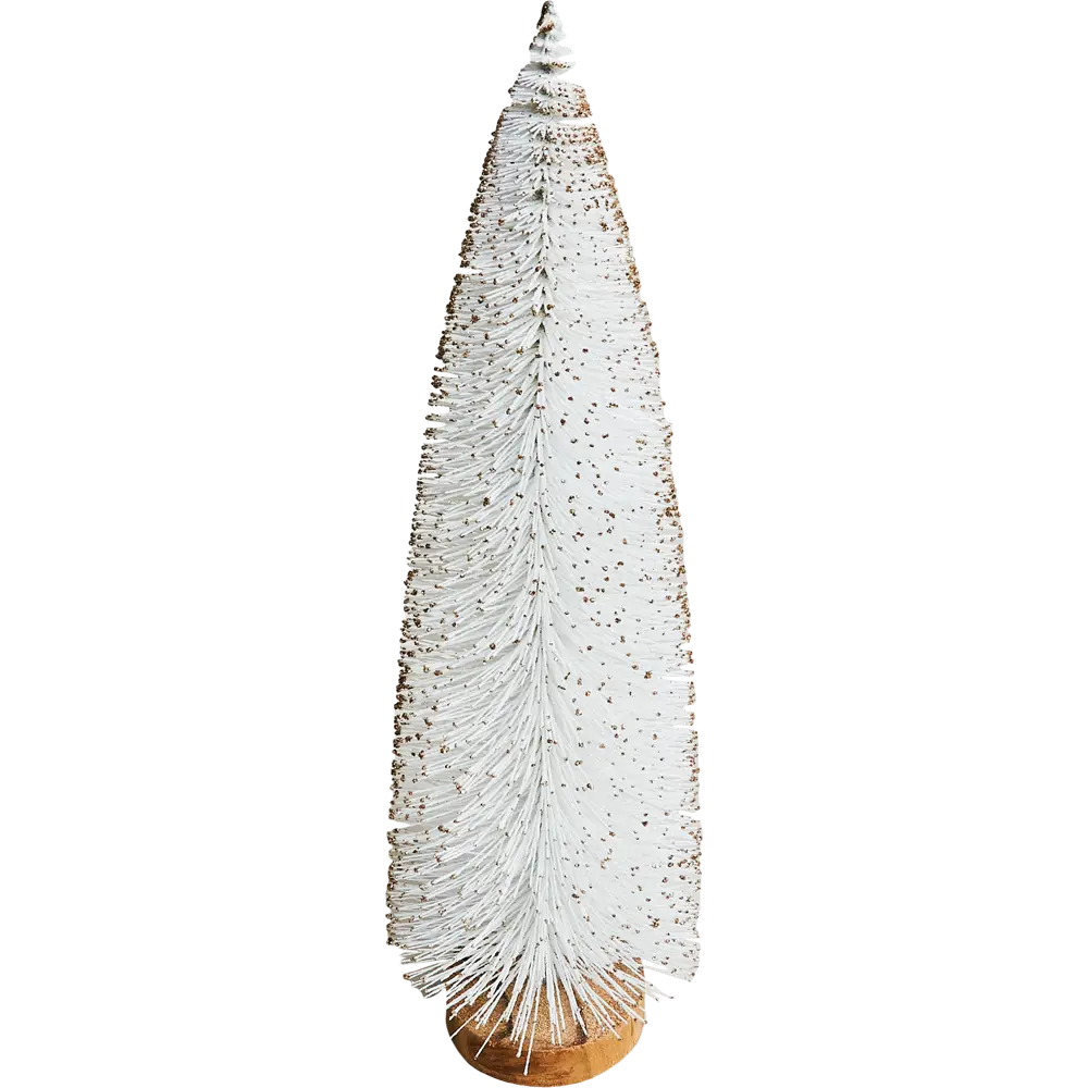 Фото 2 Елочка декоративная белая H29см новогодняя