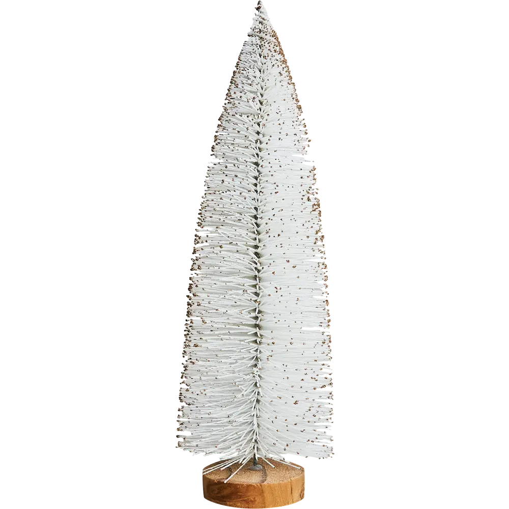 Фото 3 Елочка декоративная белая H29см новогодняя Фото 3 Елочка декоративная белая H29см новогодняя
