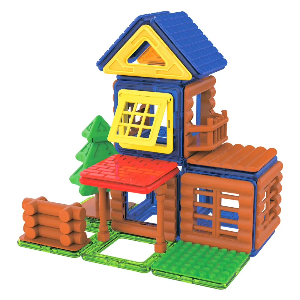 Фото 4 Магнитный конструктор Magnetic Build Blocks-39 Построй дом, 39 деталей, Brauberg Kids, 663849 Фото 4 Магнитный конструктор Magnetic Build Blocks-39 Построй дом, 39 деталей, Brauberg Kids, 663849
