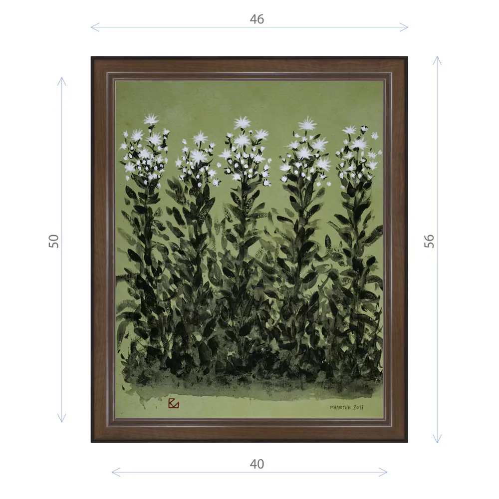Фото Картина в раме Декор Депо Константин Малютин "Цветы у крыльца" E21 56x46 см Фото Картина в раме Декор Депо Константин Малютин "Цветы у крыльца" E21 56x46 см