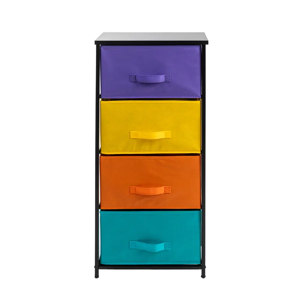 Фото Комод Gemlux 950/4bk 4 ящика 45x30x95 см металл цвет мультиколор Фото Комод Gemlux 950/4bk 4 ящика 45x30x95 см металл цвет мультиколор
