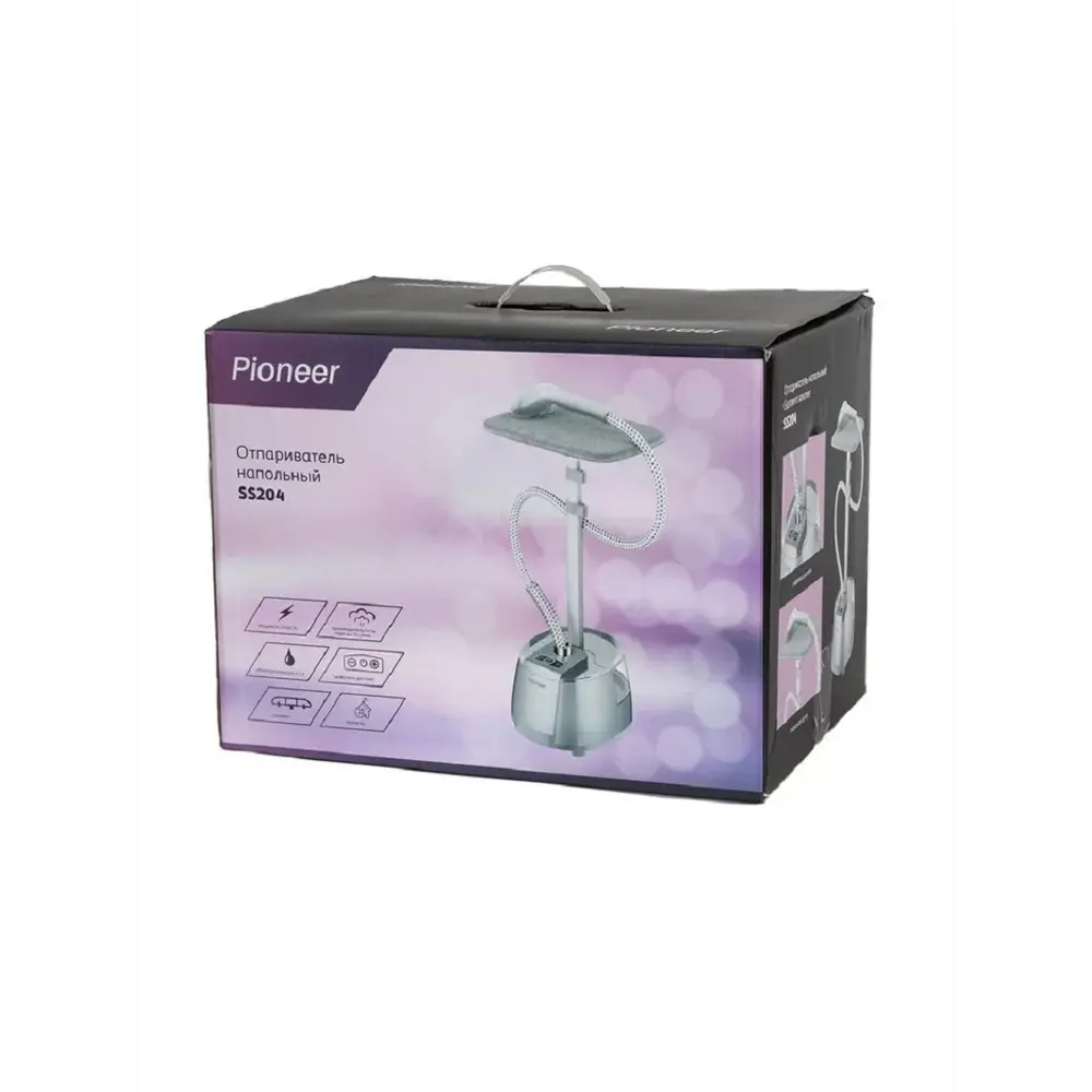 Фото 11 Отпариватель Pioneer SS204 2000 Вт 2.1 л цвет серебристый Фото 11 Отпариватель Pioneer SS204 2000 Вт 2.1 л цвет серебристый