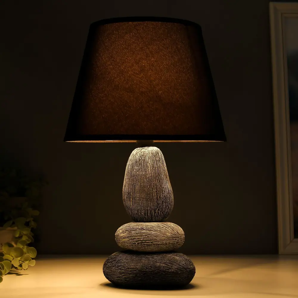 Фото 3 Настольная лампа RISALUX 5478186 16446 FSNL-125 цвет серый