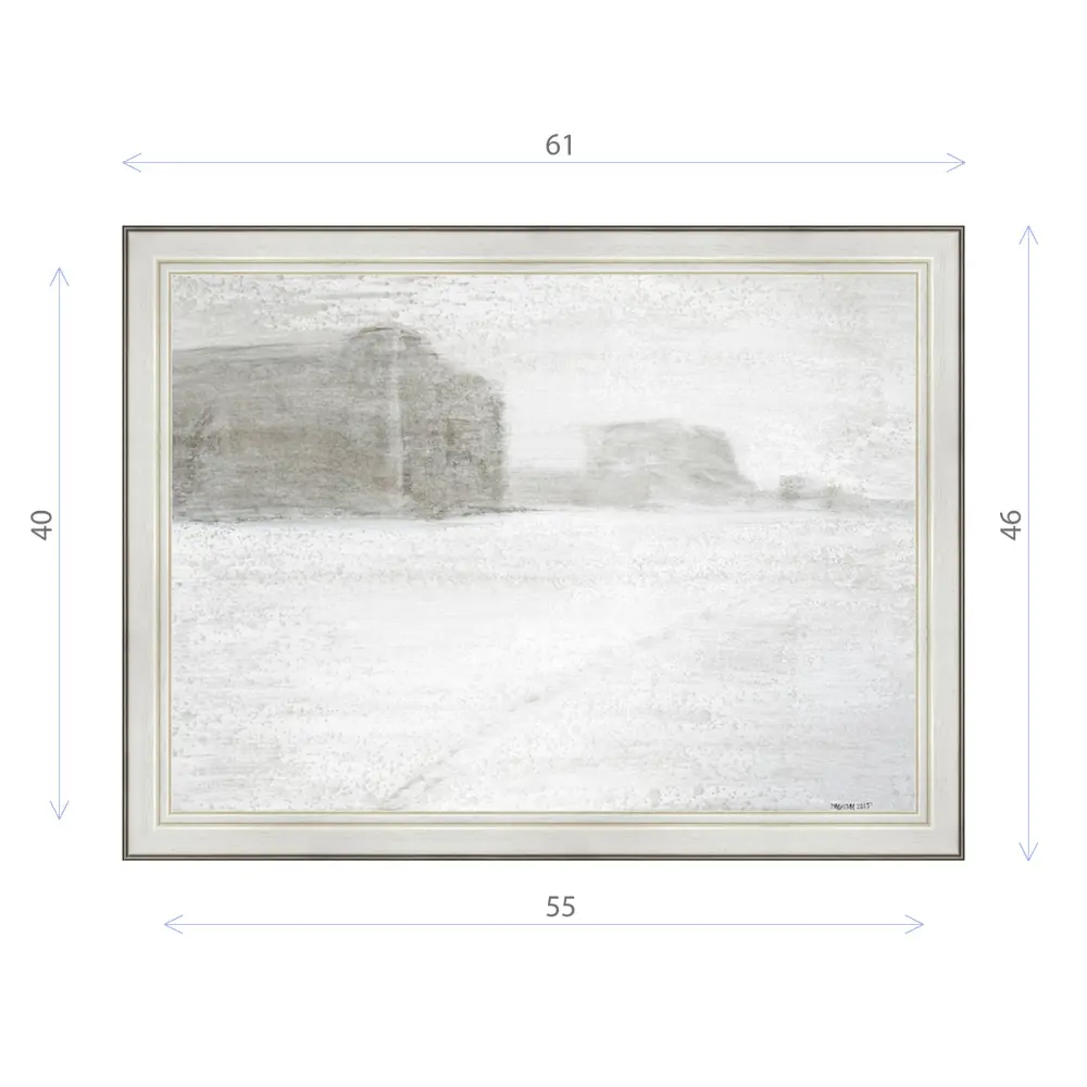 Фото Картина в раме Декор депо Константин Малютин "Метель" E20 46x61 см без стекла Фото Картина в раме Декор депо Константин Малютин "Метель" E20 46x61 см без стекла