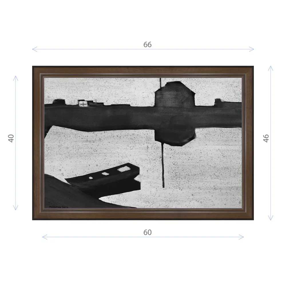 Фото Картина в раме Декор депо Константин Малютин "Деривационный канал" E21 46x66 см без стекла Фото Картина в раме Декор депо Константин Малютин "Деривационный канал" E21 46x66 см без стекла