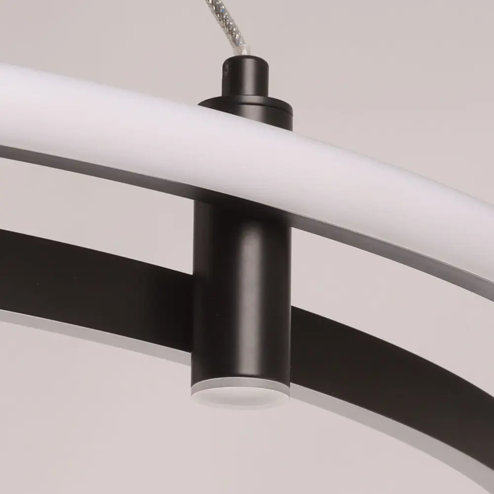 Фото 7 Люстра потолочная светодиодная Ральф De markt 208410576 с пультом управления 29 м² нейтральный белый свет цвет черный Фото 7 Люстра потолочная светодиодная Ральф De markt 208410576 с пультом управления 29 м² нейтральный белый свет цвет черный