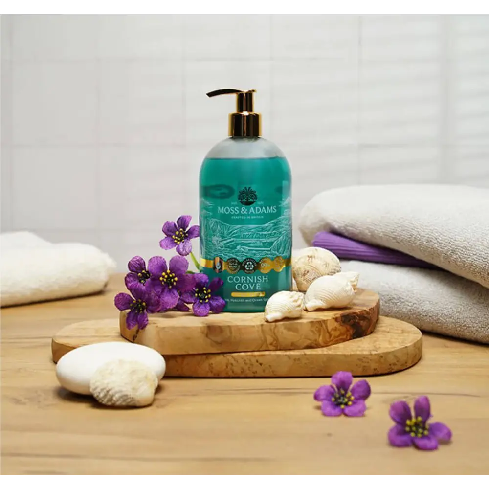 Фото 2 Жидкое мыло Moss & Adams Бухта Корниш 0.5 л Фото 2 Жидкое мыло Moss & Adams Бухта Корниш 0.5 л