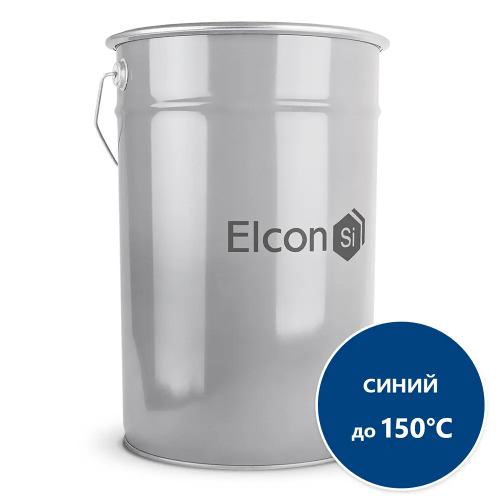 Фото Эмаль по ржавчине фасадная Elcon КО-168 цвет синий 25 кг Фото Эмаль по ржавчине фасадная Elcon КО-168 цвет синий 25 кг