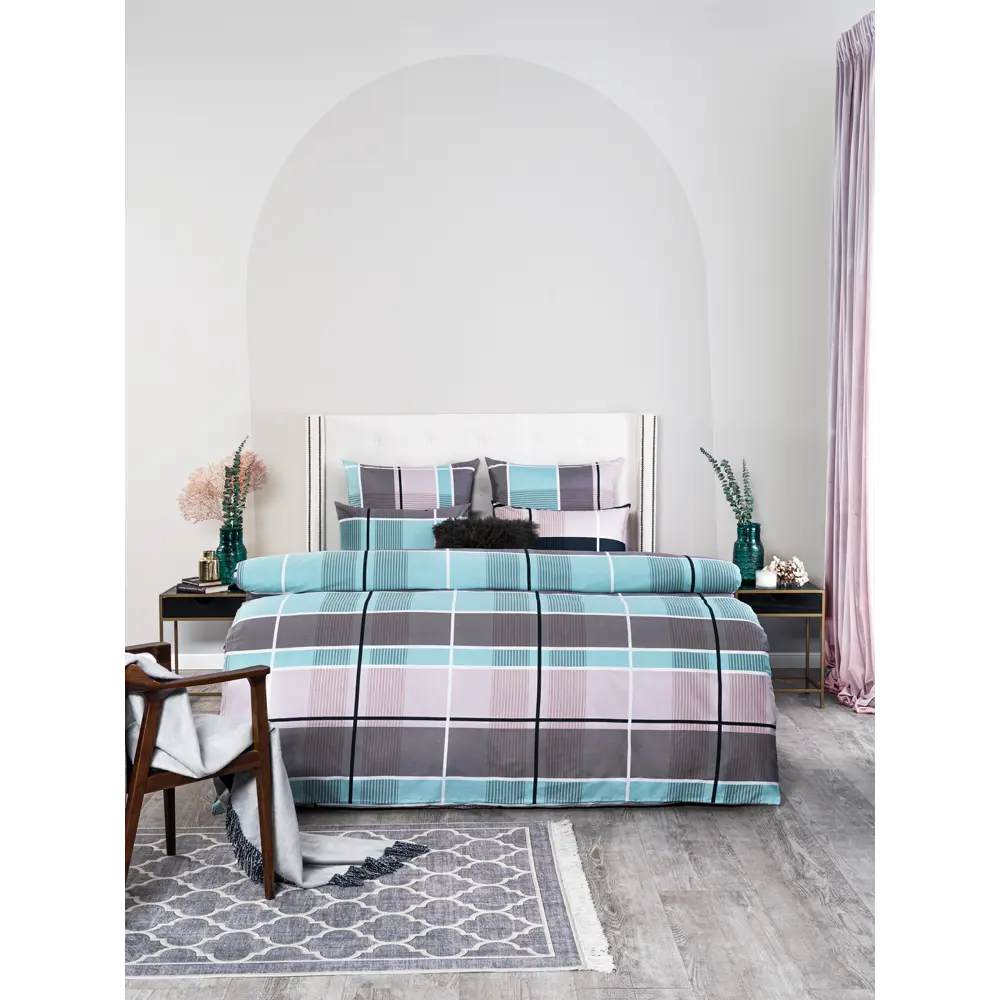 Фото 2 Комплект постельного белья MedSleep Констанц mdp897672, евро, сатин, разноцветный Фото 2 Комплект постельного белья MedSleep Констанц mdp897672, евро, сатин, разноцветный