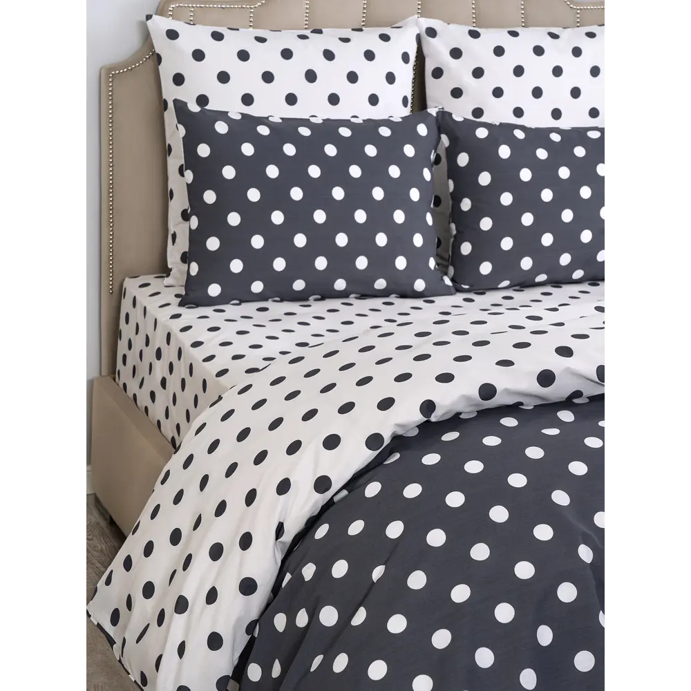 Фото 2 Комплект постельного белья Dome Фредерисия dme920248, двуспальный, перкаль, разноцветный