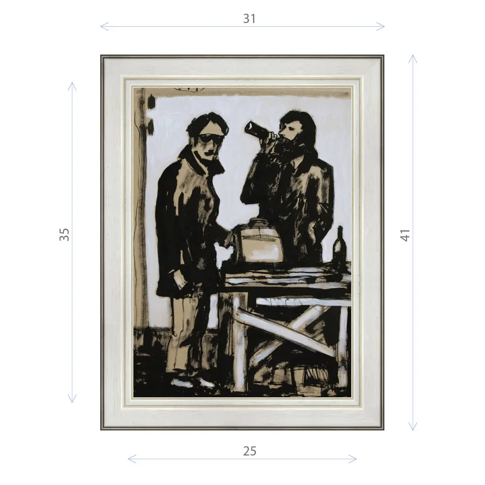 Фото Картина в раме Декор Депо Константин Малютин "Портвейн" E20 41x31 см Фото Картина в раме Декор Депо Константин Малютин "Портвейн" E20 41x31 см