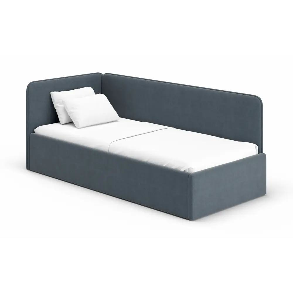 Фото 2 Кровать Romack Rafael 70x27.5x160 см ДСП цвет серый Фото 2 Кровать Romack Rafael 70x27.5x160 см ДСП цвет серый