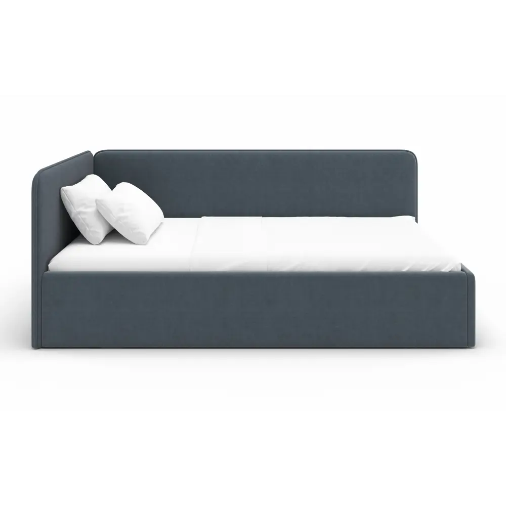 Фото Кровать Romack Rafael 70x27.5x160 см ДСП цвет серый Фото Кровать Romack Rafael 70x27.5x160 см ДСП цвет серый