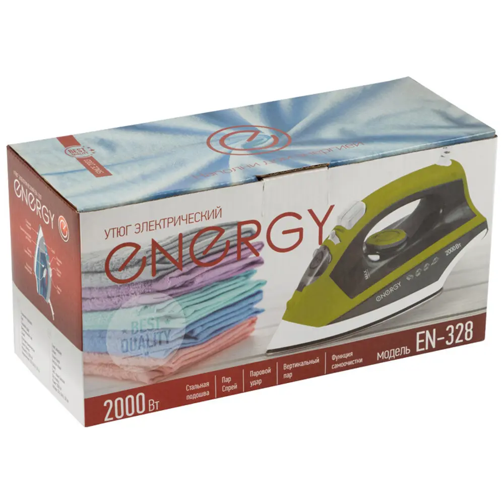 Фото 5 Утюг Energy EN-328 цвет красный Фото 5 Утюг Energy EN-328 цвет красный