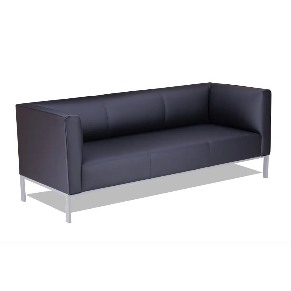 Фото 2 Диван Ramart design Эриче 200x73x75 см искусственная кожа цвет черный Фото 2 Диван Ramart design Эриче 200x73x75 см искусственная кожа цвет черный