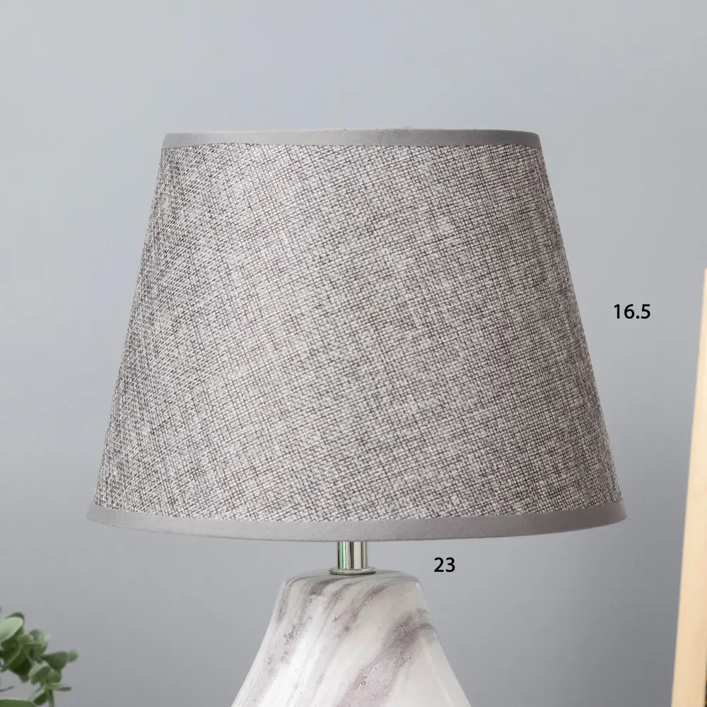 Фото 4 Настольная лампа RISALUX LN639 цвет серый серебристый Фото 4 Настольная лампа RISALUX LN639 цвет серый серебристый