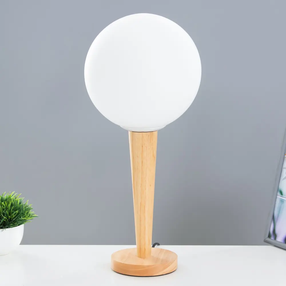 Фото Настольная лампа RISALUX LN550 цвет коричневый Фото Настольная лампа RISALUX LN550 цвет коричневый