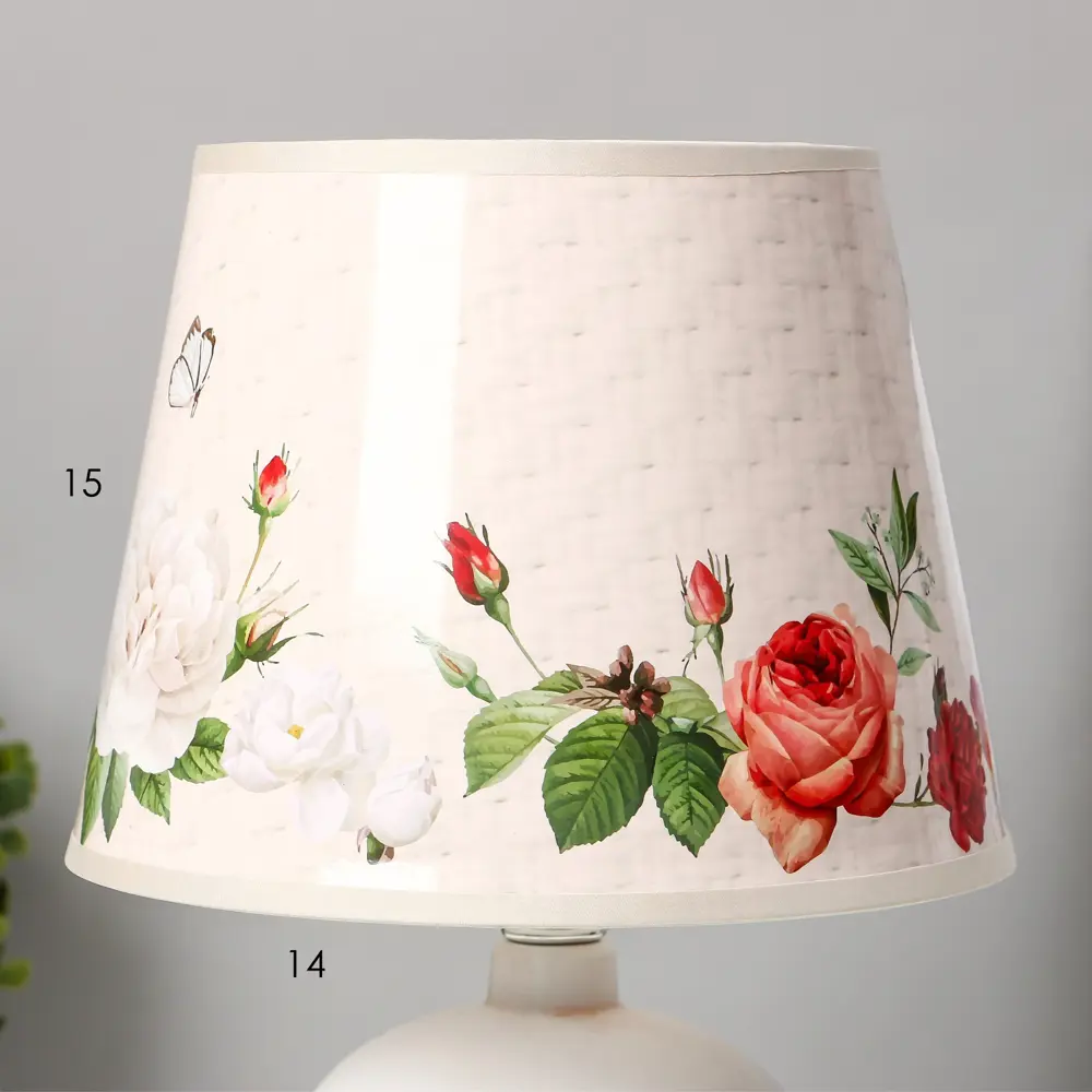 Фото 4 Настольная лампа RISALUX 64A-28244 цвет белый Фото 4 Настольная лампа RISALUX 64A-28244 цвет белый