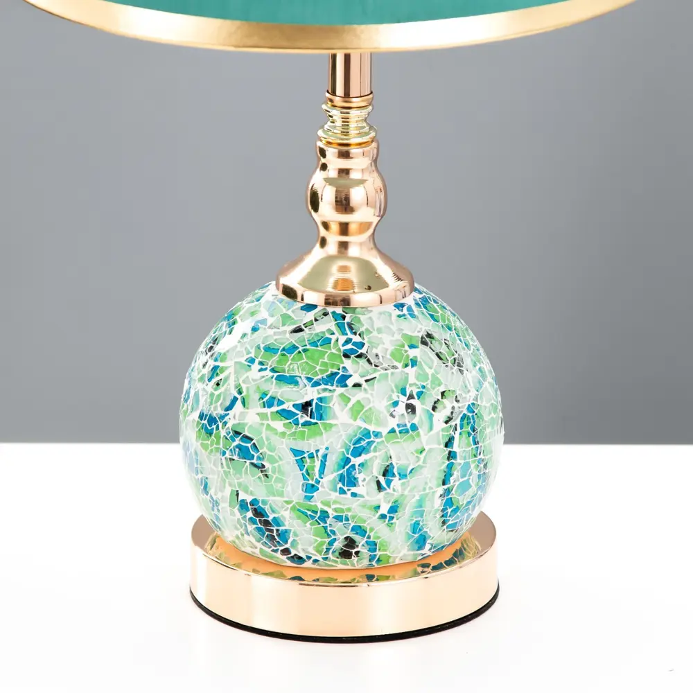 Фото 5 Настольная лампа RISALUX 64A-28237 цвет жёлтый золотой