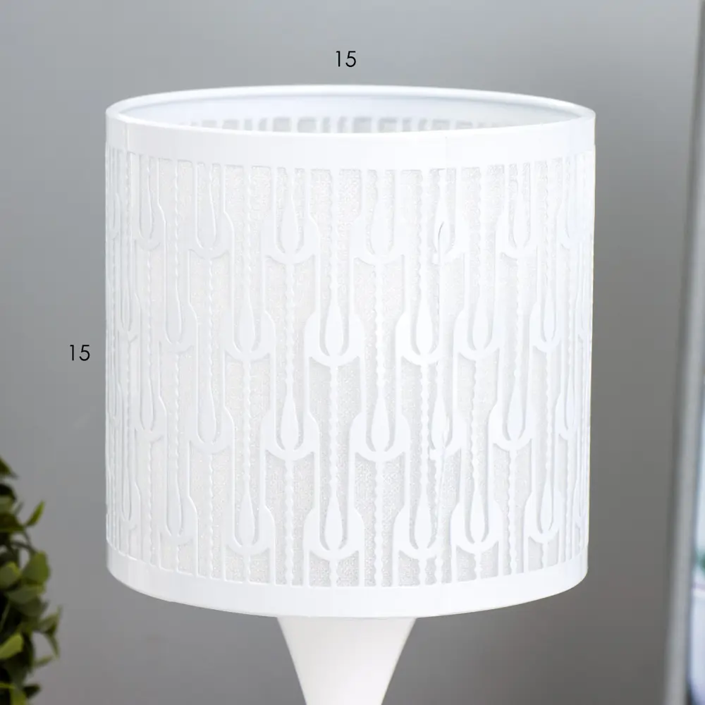 Фото 5 Настольная лампа RISALUX F1292TI-12 цвет белый Фото 5 Настольная лампа RISALUX F1292TI-12 цвет белый