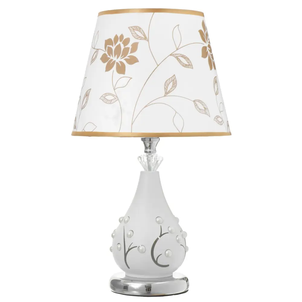 Фото 7 Настольная лампа Risalux сабрина е27 40вт белый 25x25x43 см gmn-0066 9604916 цвет белый Фото 7 Настольная лампа Risalux сабрина е27 40вт белый 25x25x43 см gmn-0066 9604916 цвет белый