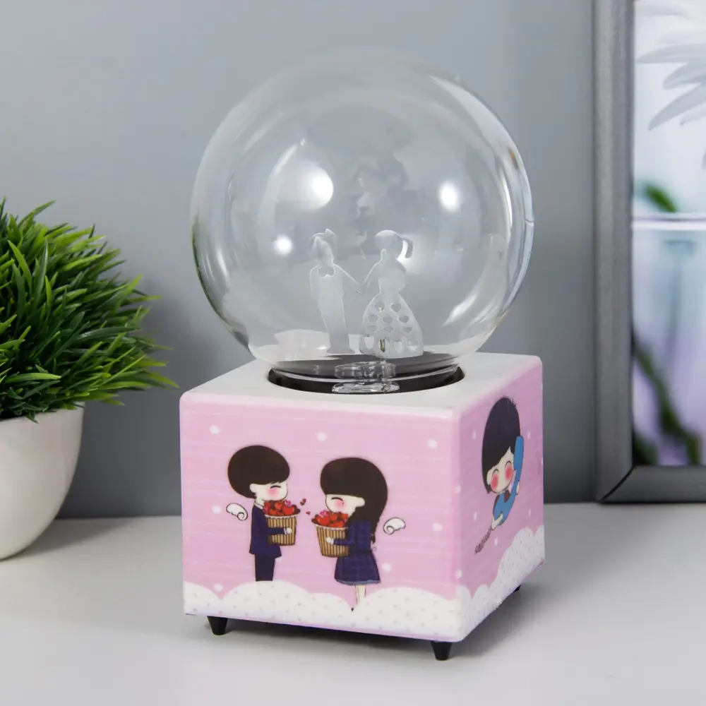 Фото 2 Ночник светодиодный с выключателем Risalux 9614881 Плазменный шар